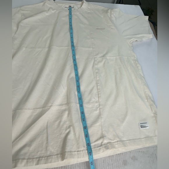 Public Supply NYC Mens SZ 2XL Cream Short Sleeve Streetwear T-Shirt New York - Picture 10 of 11